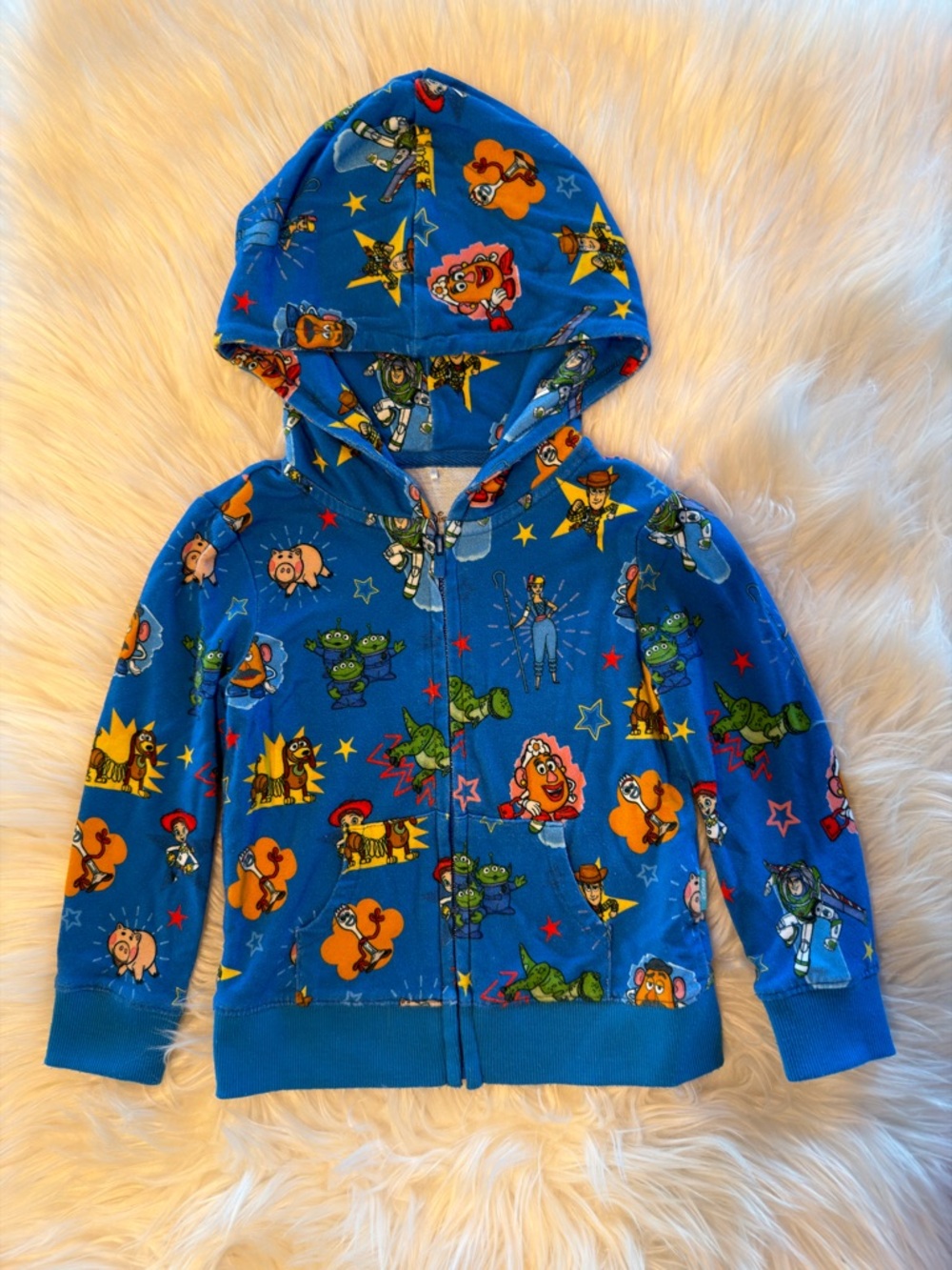 2T GUC Posh Peanut Disney Toy Story French Terry Zippered Hoodie